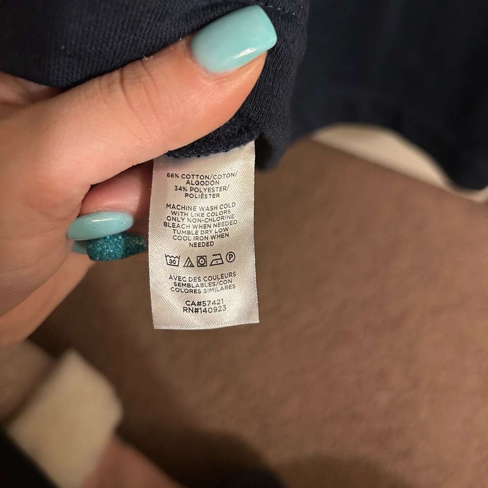 Loft Navy Top NWOT - Picture 4 of 4